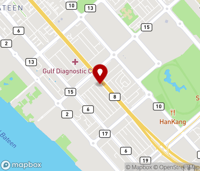 Tips and Toes in Khor Al Bateen, Abu Dhabi