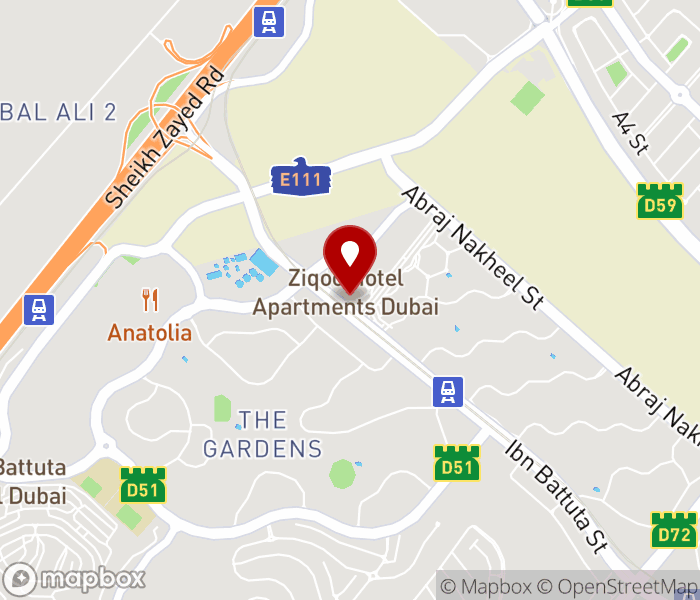 The Red Lounge in Jebel Ali Village, Dubai