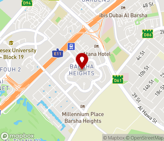 The Red Lounge in Dubai Media City, Dubai